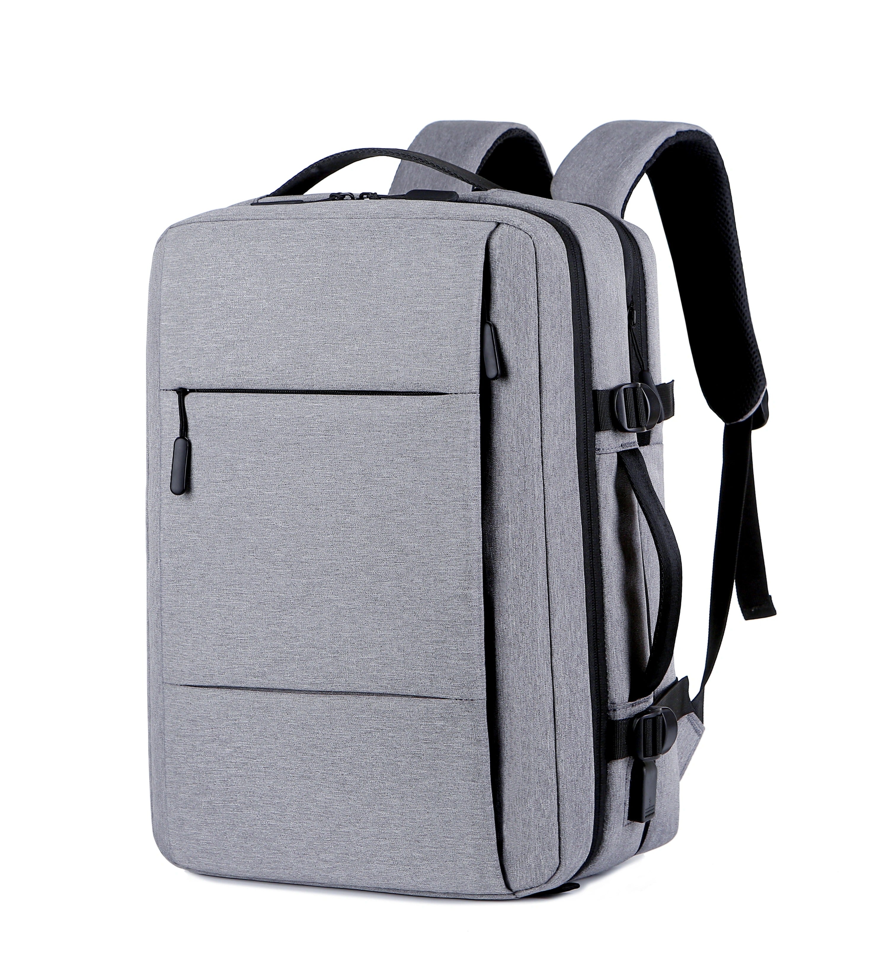 High Quality Waterproof Laptop Backpack for Men, Expandable USB Charging Bag, Business Travel School Rucksack with Large Capacity and Stylish Design