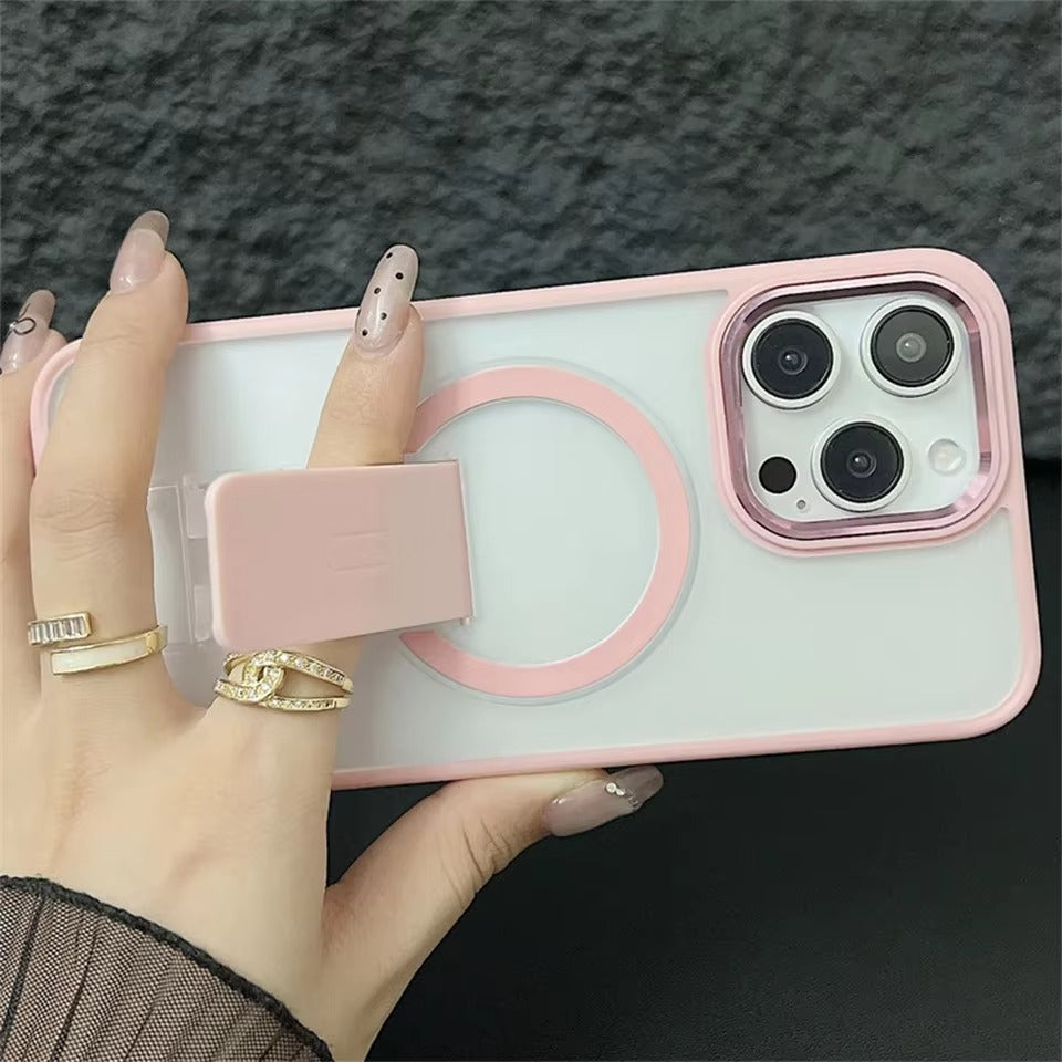 Luxury Apple iPhone Case Camera Lens & Screen Protection, Ultra Thin Shockproof Magnetic Full All Around Protection Cover