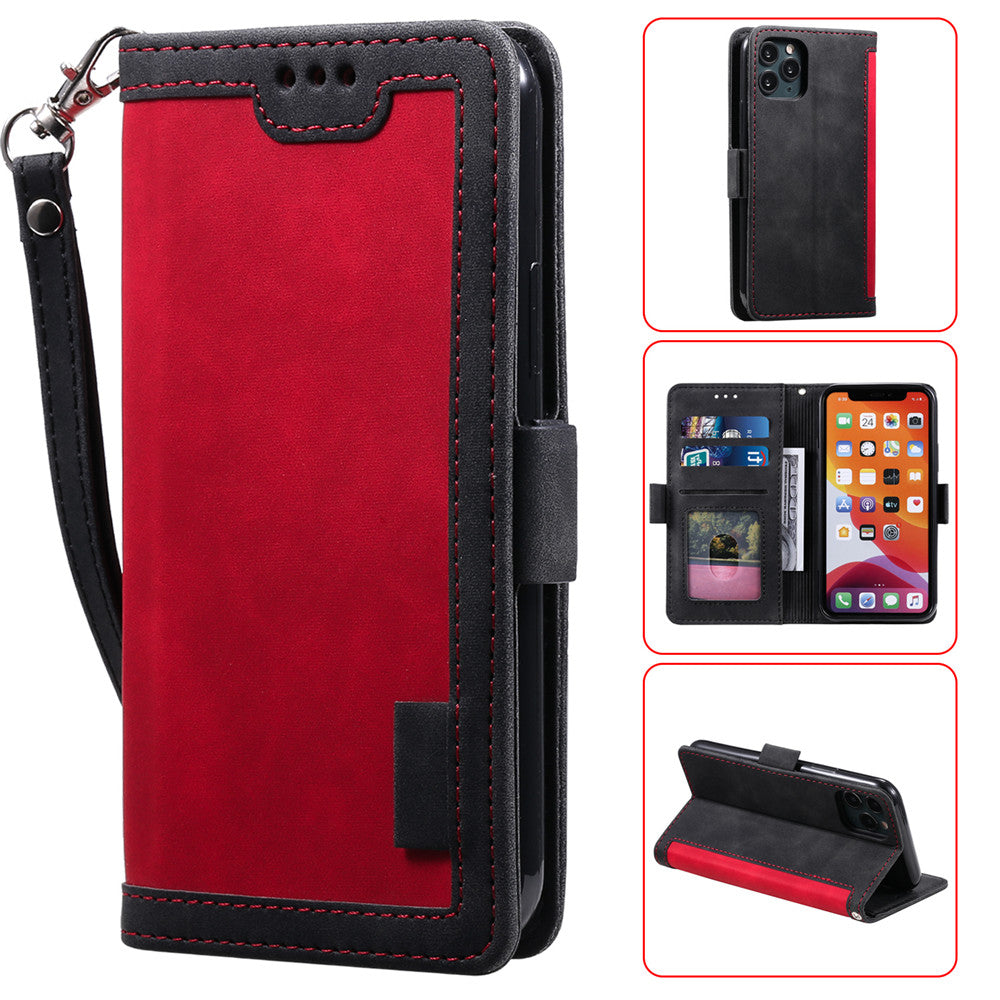 Luxuriöse Leder Flip Case – Premium Geldbörse, Magnetverschluss, Kartenfächer, Stoßschutz, Elegantes Design für iPhone