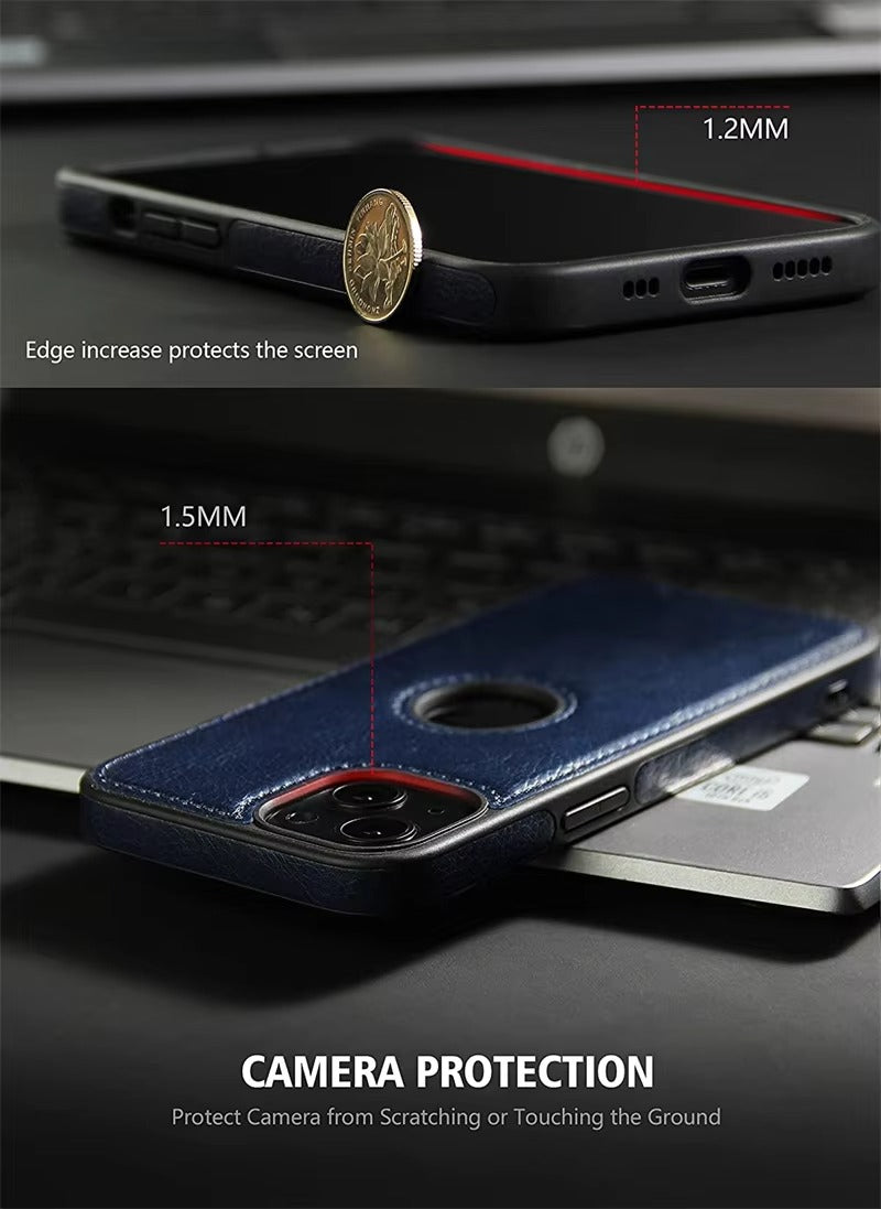 Premium Apple iPhone Case Camera Protection,  Ultra Thin Shockproof Magnetic Full All Around Protection Cover Case for iPhone