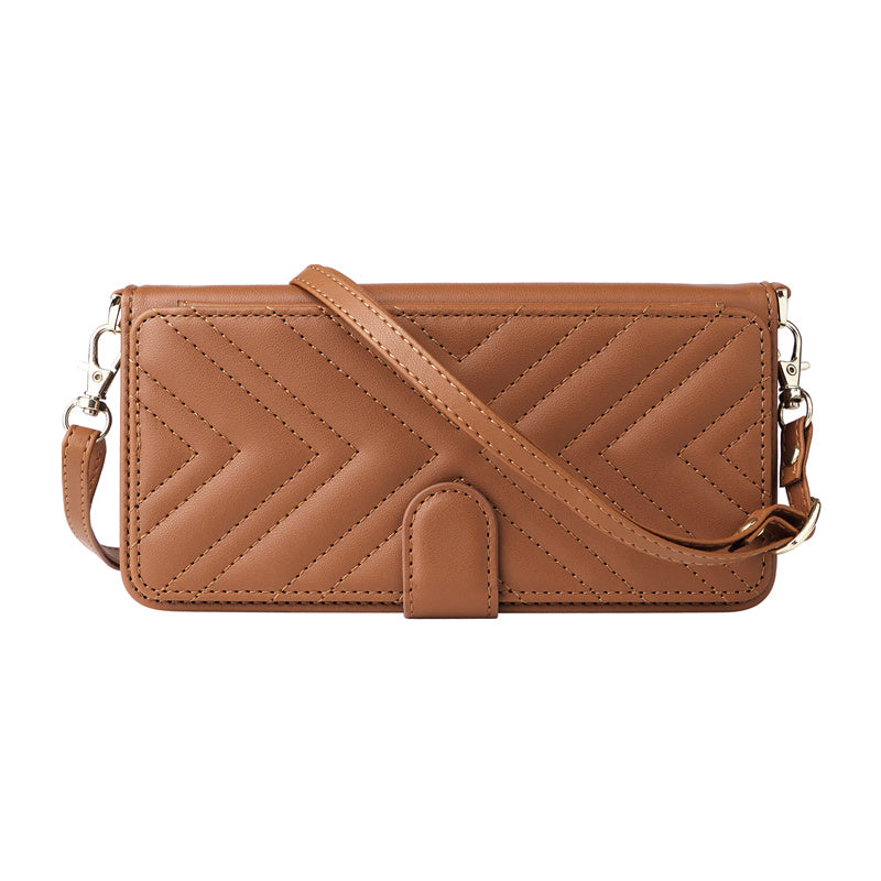 Luxury Crossbody Wallet iPhone Case – Fashion Shoulder Strap, Magnetic Closure, Card Holder and Premium Protection for iPhone